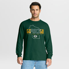 Fanatics Green Bay Packers Homeward Bound Long Sleeve T-Shirt Green