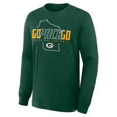 Fanatics Green Bay Packers Homeward Bound Long Sleeve T-Shirt Green