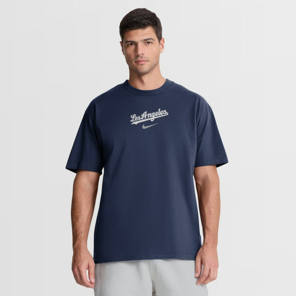 Los Angeles Dodgers Nike City Name Max 90 T-Shirt - Navy - Nike Sale