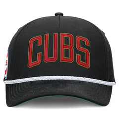 Chicago Cubs Nike Cooperstown Collection Rise Adjustable Hat - Black - Nike Sale
