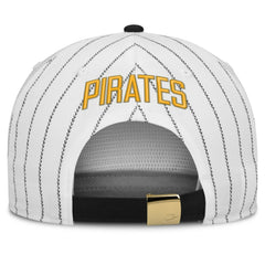 Pittsburgh Pirates Nike Cooperstown Collection Pro Adjustable Hat - White/Black - Nike on Sale