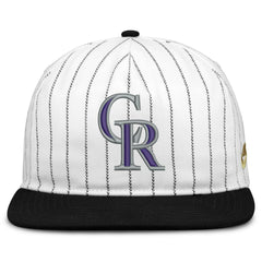Colorado Rockies Nike Cooperstown Collection Pro Adjustable Hat - White/Black - Nike Lifestyle