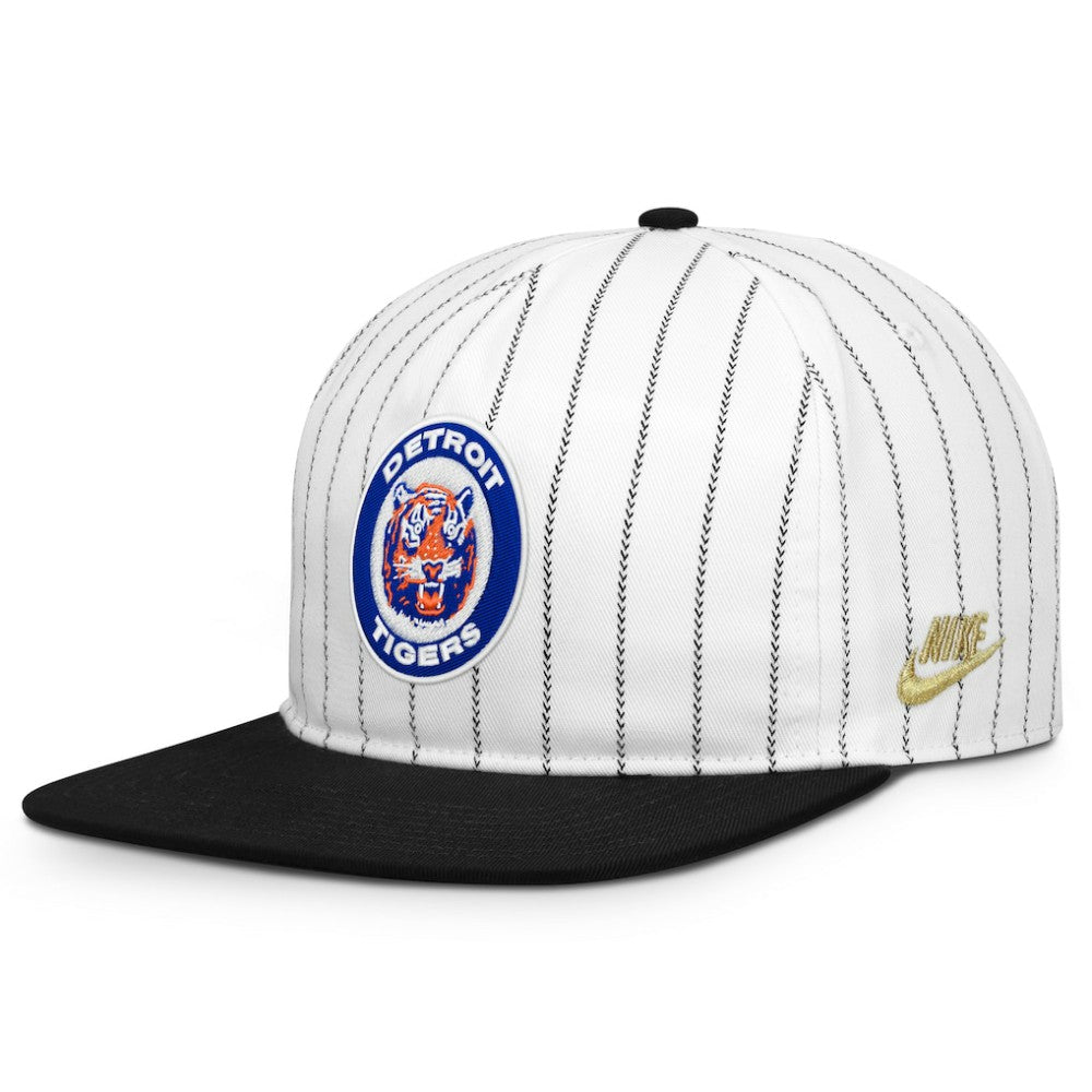 Detroit Tigers Nike Cooperstown Collection Pro Adjustable Hat - White/Black - Nike Online