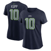 Nike Cooper Kupp Seattle Seahawks Women's Player Name & Number T-Shirt College Navy