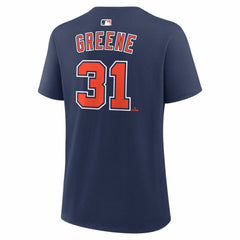 Riley Greene Detroit Tigers Nike Women's Alternate Name & Number T-Shirt - Navy - Nike Discount