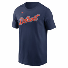 Javier Báez Detroit Tigers Nike Alternate Name & Number T-Shirt - Navy - Nike Lifestyle