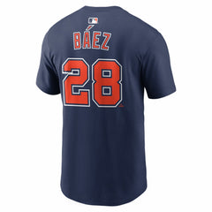 Javier Báez Detroit Tigers Nike Alternate Name & Number T-Shirt - Navy - Nike Lifestyle