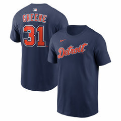 Riley Greene Detroit Tigers Nike Name & Number T-Shirt - Navy - Nike Lifestyle