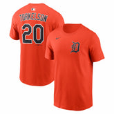 Spencer Torkelson Detroit Tigers Nike Name & Number T-Shirt - Orange - Nike Lifestyle
