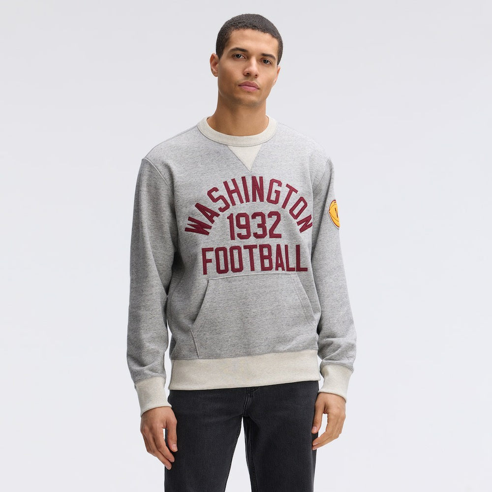 Fanatics Washington Commanders IconicFleece Pocket Sweatshirt Heather Gray