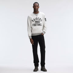 Fanatics Las Vegas Raiders IconicFleece Pocket Sweatshirt Heather Gray