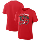 New Jersey Devils Fanatics Hometown Local T-Shirt - Red - NHL 2001634908