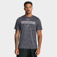 Arizona Diamondbacks Nike Velocity Dri-FIT T-Shirt - Black - Nike on Sale