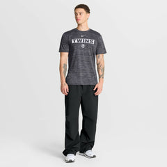 Minnesota Twins Nike Velocity Dri-FIT T-Shirt - Black - Nike on Sale