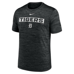 Detroit Tigers Nike Velocity Dri-FIT T-Shirt - Black - Nike Lifestyle