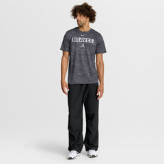 Atlanta Braves Nike Velocity Dri-FIT T-Shirt - Black - Nike Sale