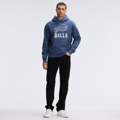 Fanatics Buffalo Bills IconicFleece Flocked Hoodie Royal