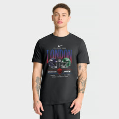 Nike Denver Broncos vs. New York Jets International Games London 2025 T-Shirt Black