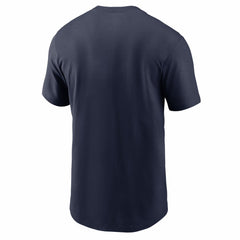 Nike New England Patriots Super Bowl LX Clear Sign T-Shirt Navy
