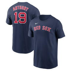 Roman Anthony Boston Red Sox Nike Fuse Name & Number T-Shirt - Navy - Nike Online