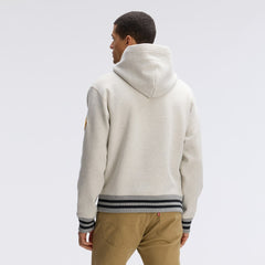 Fanatics Washington Commanders IconicFleece Tipped Hoodie Oatmeal