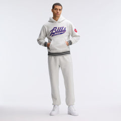 Fanatics Buffalo Bills IconicFleece Tipped Hoodie Heather Gray