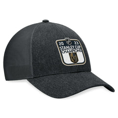 Vegas Golden Knights Fanatics 2023 Stanley Cup Champions Locker Room Adjustable Hat - Charcoal - NHL 200169823
