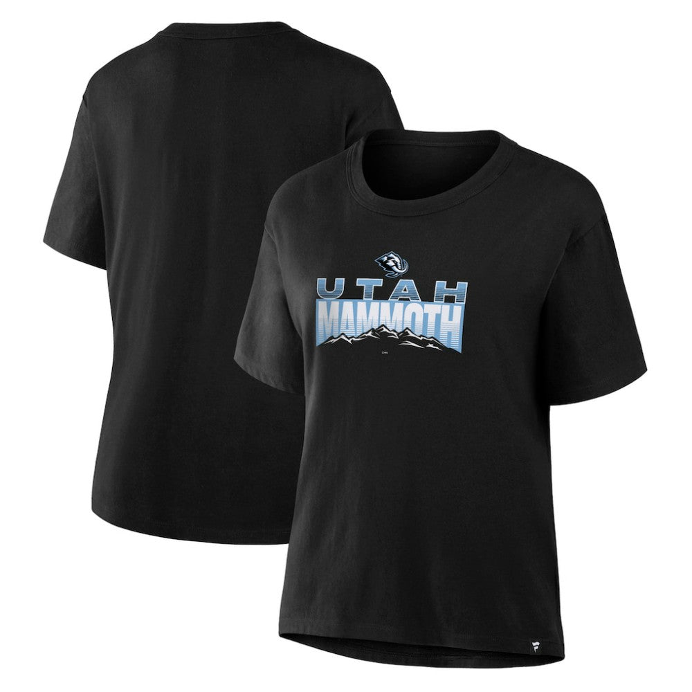 Utah Mammoth Fanatics Women's Legacy T-Shirt - Black - NHL 2001700595