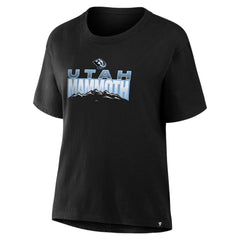 Utah Mammoth Fanatics Women's Legacy T-Shirt - Black - NHL 2001700595