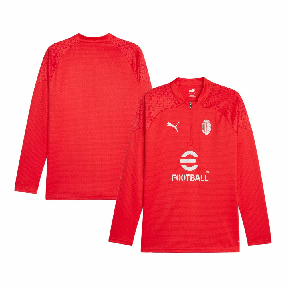 AC Milan 2023/24 Quarter-Zip Training Top Red - Puma outlet