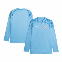 Manchester City 2023/24 Quarter-Zip Training Top Sky Blue - Puma Discount