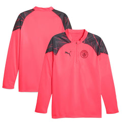Manchester City 2023/24 Quarter-Zip Training Top Red - Puma Discount