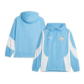 Manchester City 2023/24 Pre-Match Anthem Full-Zip Hoodie Jacket Sky Blue - Puma