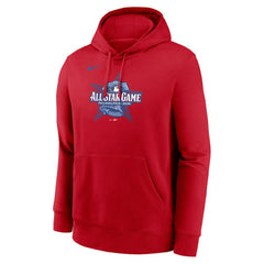 Nike 2026 MLB All-Star Game Logo Club Pullover Hoodie - Red - Nike Discount