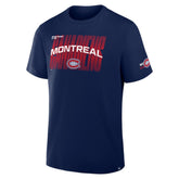 Montreal Canadiens Fanatics Team Vision Legacy T-Shirt - Navy - NHL 2001708561