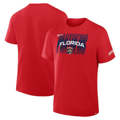 Florida Panthers Fanatics Team Vision Legacy T-Shirt - Red - NHL 2001708564