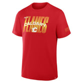 Calgary Flames Fanatics Team Vision Legacy T-Shirt - Red - NHL 2001708572