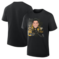 Sidney Crosby Pittsburgh Penguins Fanatics Caricature Player T-Shirt - Black - NHL 2001709073