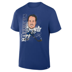 Auston Matthews Toronto Maple Leafs Fanatics Caricature Player T-Shirt - Blue - NHL 2001709079