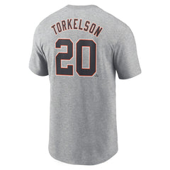 Spencer Torkelson Detroit Tigers Nike Fuse Name & Number T-Shirt - Gray - Nike Lifestyle