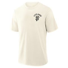 San Francisco Giants Fanatics Nostalgia Stadium Slub T-Shirt - Cream - Fanatics on Sale
