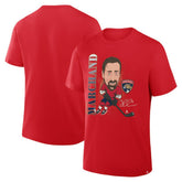 Brad Marchand Florida Panthers Fanatics Caricature Player T-Shirt - Red - NHL 2001729173