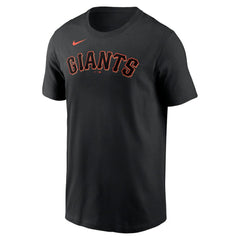 Rafael Devers San Francisco Giants Nike Home Name & Number T-Shirt - Black - Nike on Sale