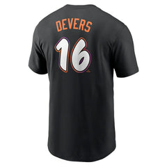 Rafael Devers San Francisco Giants Nike 2025 City Connect Fuse Name & Number T-Shirt - Black - Nike Sale