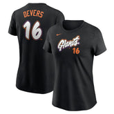 Rafael Devers San Francisco Giants Nike Women's 2025 City Connect Fuse Name & Number T-Shirt - Black - Nike Online