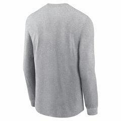 Nike Seattle Seahawks 2025 NFC Champions Locker Room Trophy Collection Long Sleeve T-Shirt Heather Gray