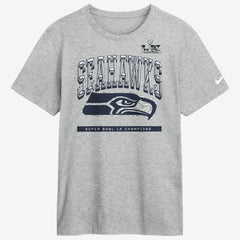 Nike Seattle Seahawks Super Bowl LX Champions Ice Classic Roster T-Shirt Heather Gray