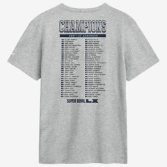 Nike Seattle Seahawks Super Bowl LX Champions Ice Classic Roster T-Shirt Heather Gray