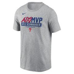 Kyle Schwarber Philadelphia Phillies Nike 2025 MLB All-Star Game MVP T-Shirt - Heather Gray - Nike Online