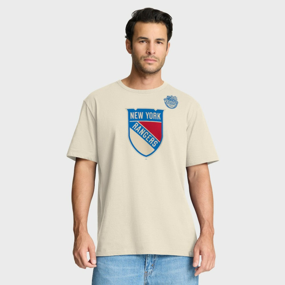 New York Rangers Fanatics 2026 NHL Winter Classic T-Shirt - Cream - NHL 2001759294